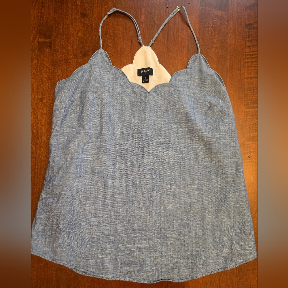 Size 2 J. Crew Adjustable Tank